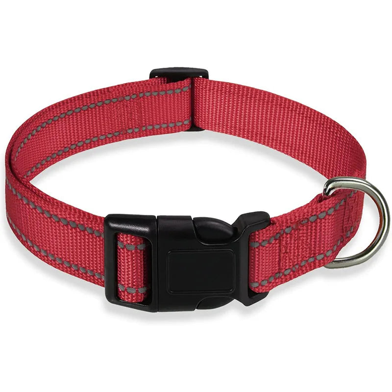 Collier-pour-chien-rouge