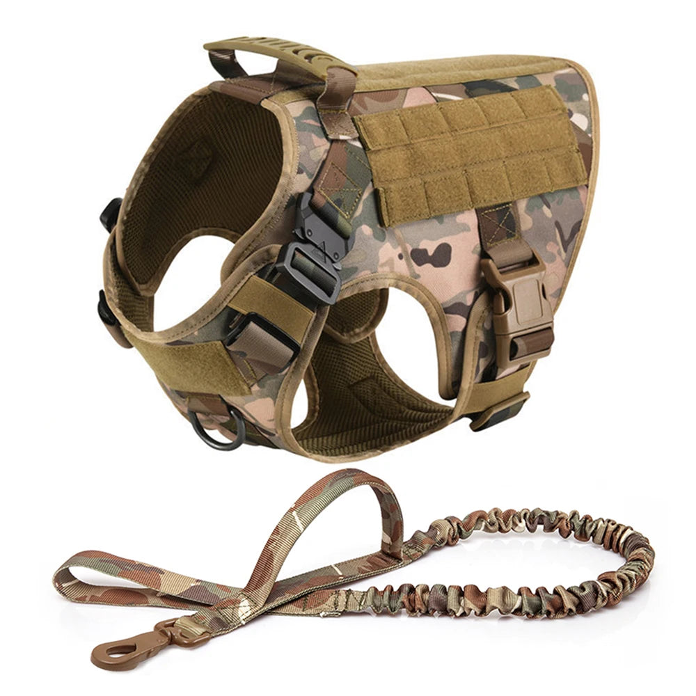 Harnais-pour-chien-avec-laisse-camouflage