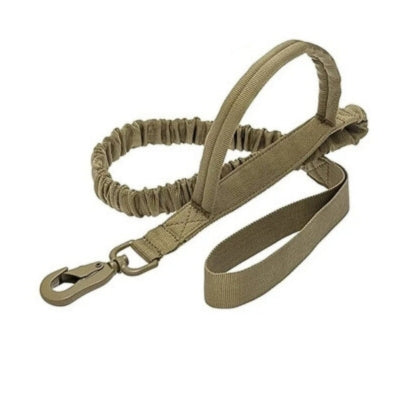 Laisse-pour-chien-tactique-kaki
