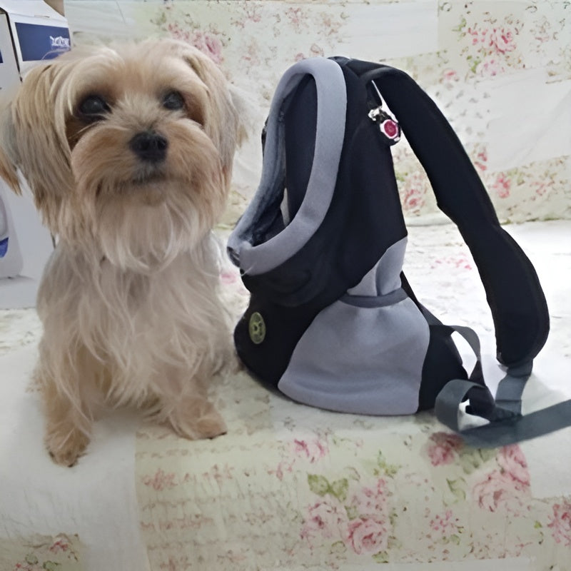 Sac-a-dos-pour-chien-PupPack-Noir