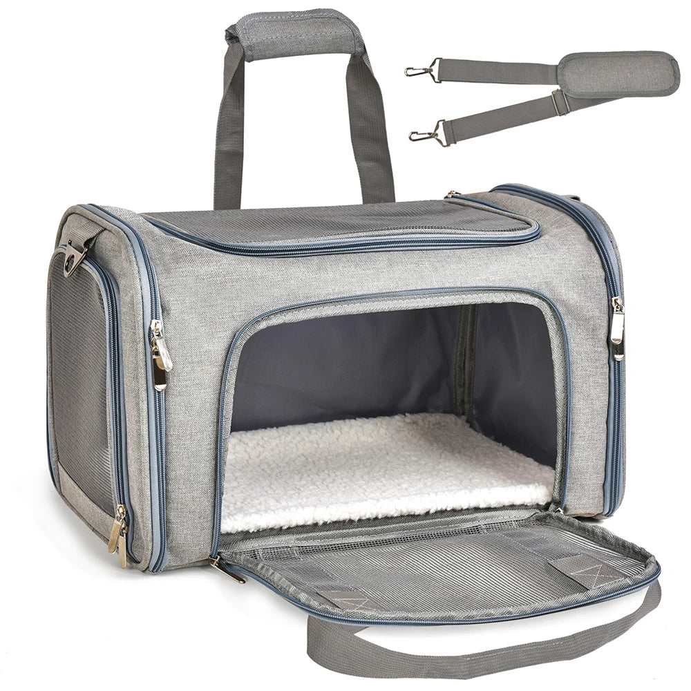 Sac-de-transport-pour-chien-gris