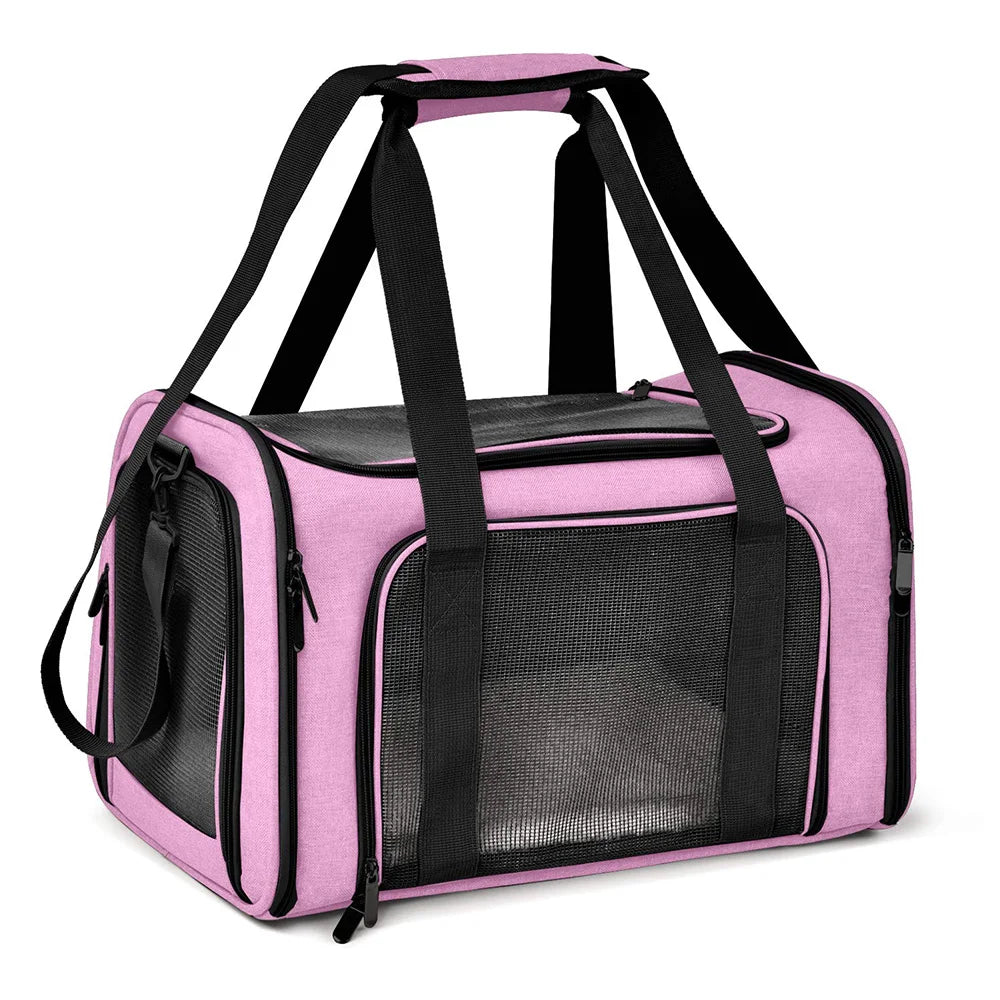 Sac-de-transport-pour-chien-rose