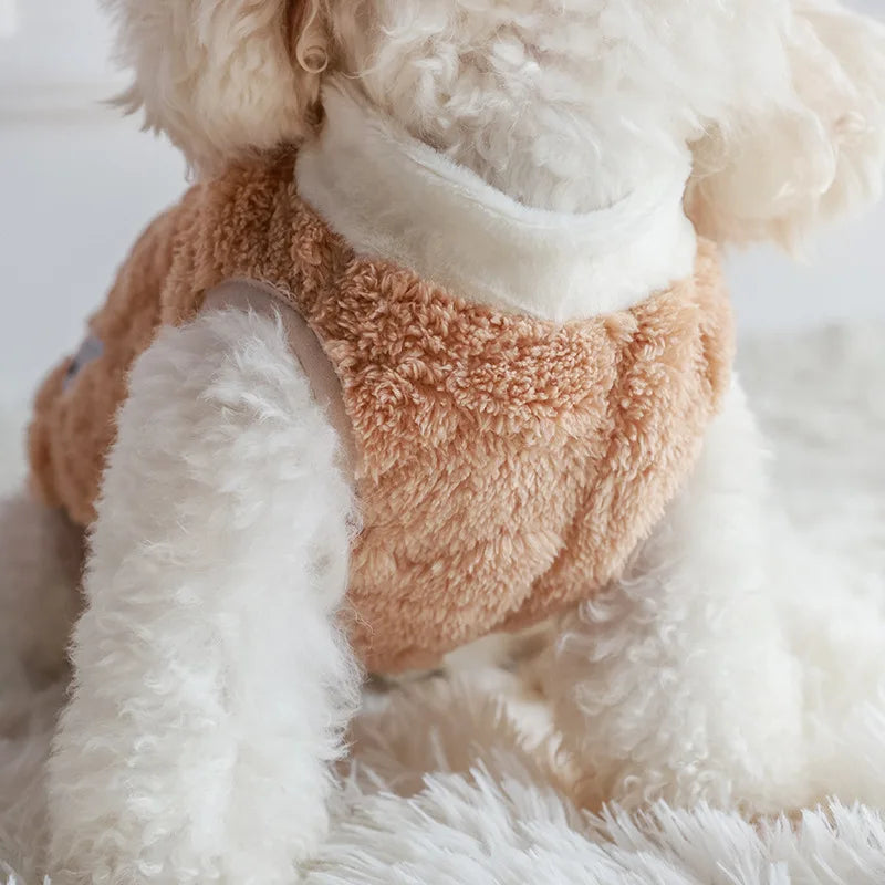 Vetement-pour-chien-polaire-avec-col