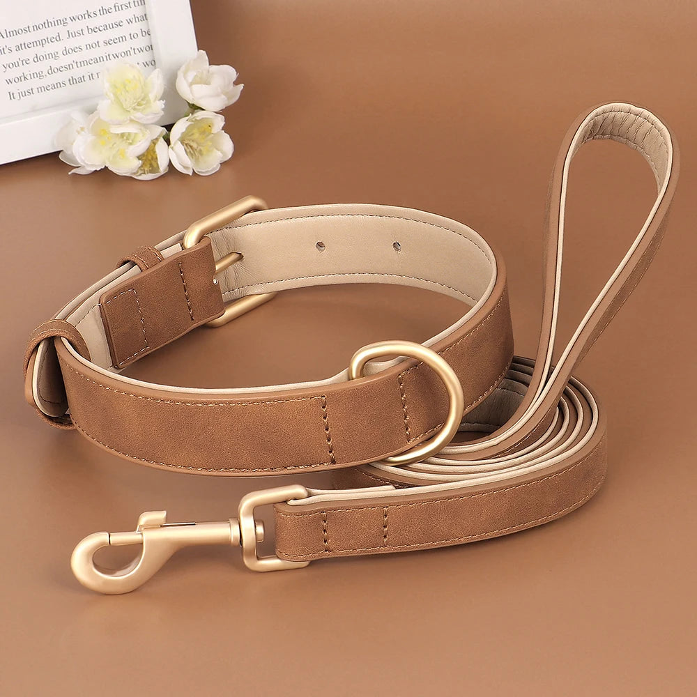 collier-chien-en-cuir-brun