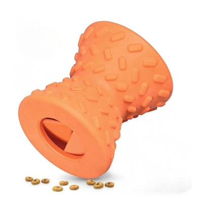 jouet-pour-chien-distributeur-de-crroquette-orange