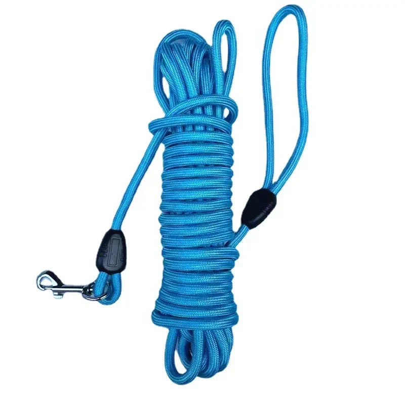 laisse-chien-corde-bleu