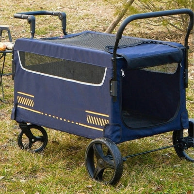 Poussette pour chien grande taille – Chariot robuste 80 kg
