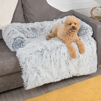 Canape-pour-chien-gris