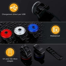Charger l&#39;image dans la galerie, Collier-chien-lumiere-USB-waterproof
