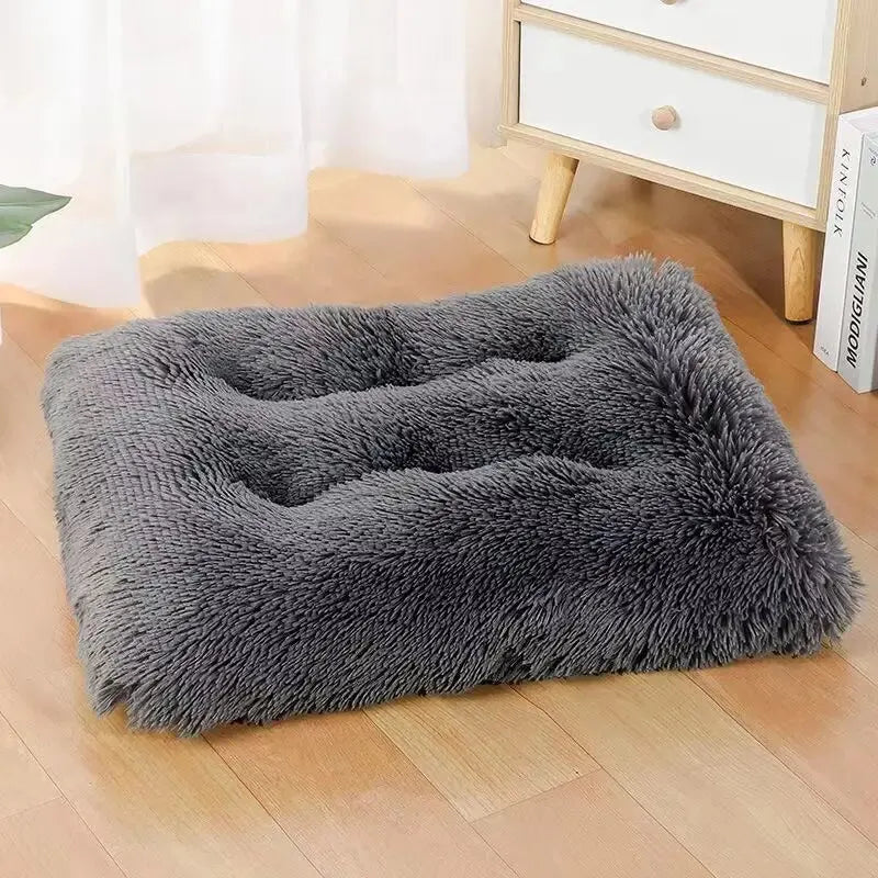 Coussin-pour-chien-noir-confortable