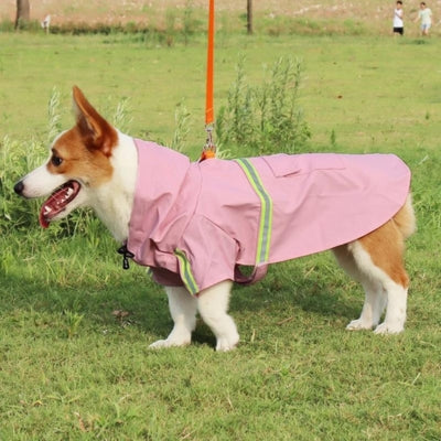 Impermeables-pour-chien-rose
