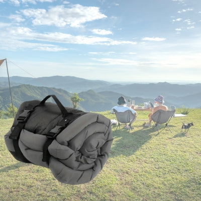 Lit-pour-chien-camping-noir