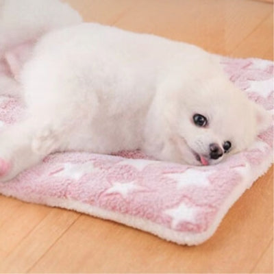 Llit-pour-chien-ete-hiver-etoile-rose