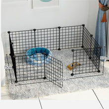 Charger l&#39;image dans la galerie, Parc pour chien en métal pliable – Espace sécurisé pour intérieur et extérieur
