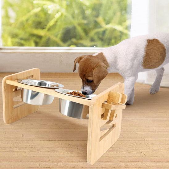 Porte-gamelle-ajustable-en bois