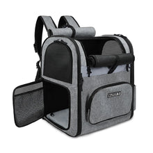 Charger l&#39;image dans la galerie, Sac-a-dos-chien-taille-moyenne-gris
