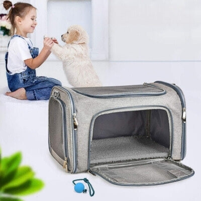 Sac-de-transport-pour-chien-confortable-avec-ouverture