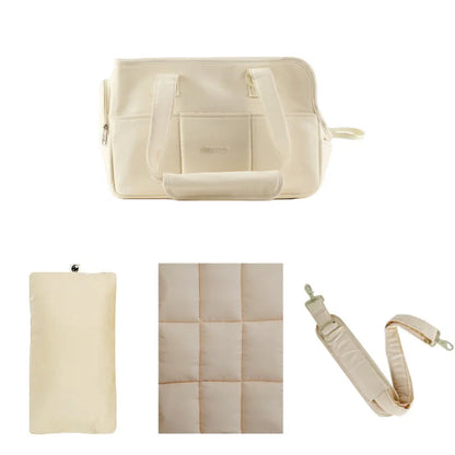 Sac-de-transport-pour-chien-ensemble-beige