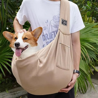 Sac-de-transport-pour-chien-kaki
