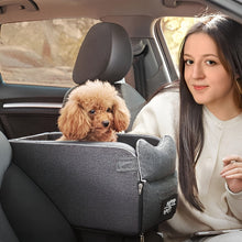 Charger l&#39;image dans la galerie, Siege-auto-pour-chien-gris-durable
