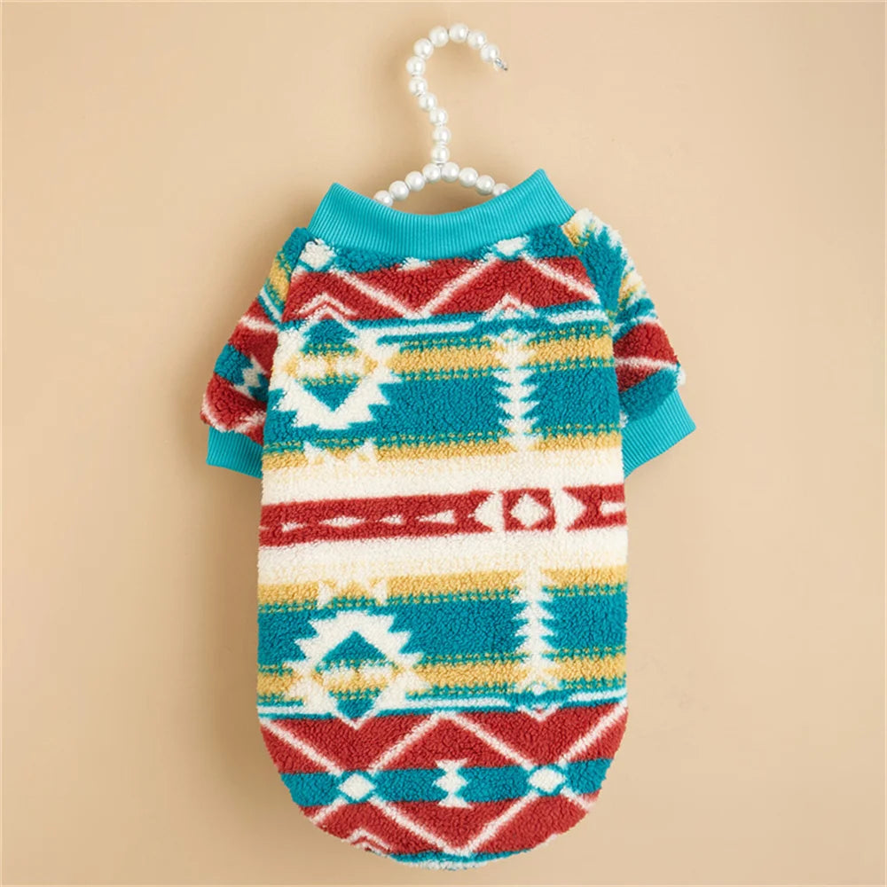 Vetement-pour-chien-Géométrie-dos-ensemble