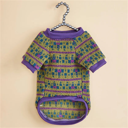 Vetement-pour-chien-Violet-Totem-ensemble