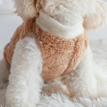 Vetement-pour-chien-polaire-avec-col