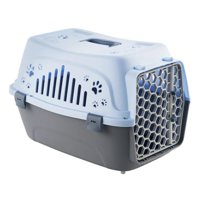 caisse-de-transport-pour-chien-bleu