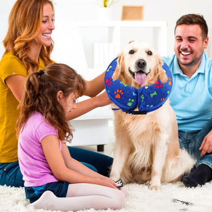 collerette-chien-avec-pompe-gonflage