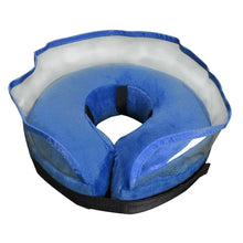 Charger l&#39;image dans la galerie, collerette-pour-chien-gonflable-bleu
