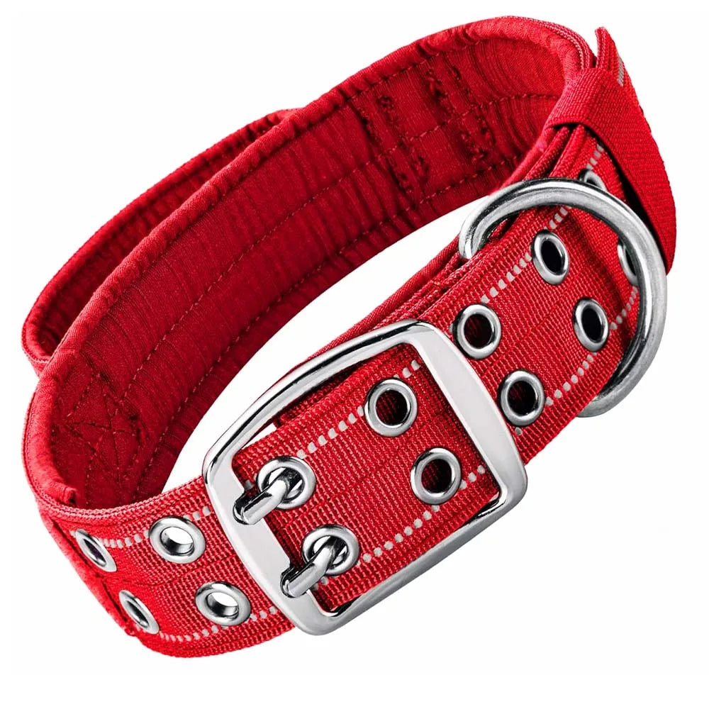 collier-avec-poignee-pour-dressage-rouge