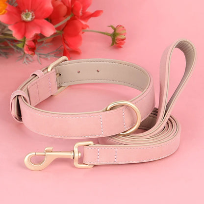 collier-chien-en-cuir-rose