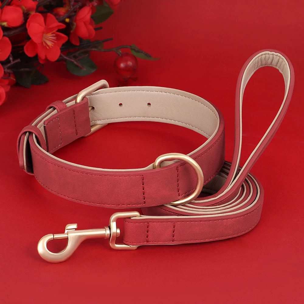 collier-chien-en-cuir-rouge