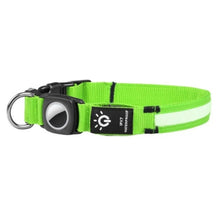 Charger l&#39;image dans la galerie, collier-lumineux-pour-chien-vert-USB
