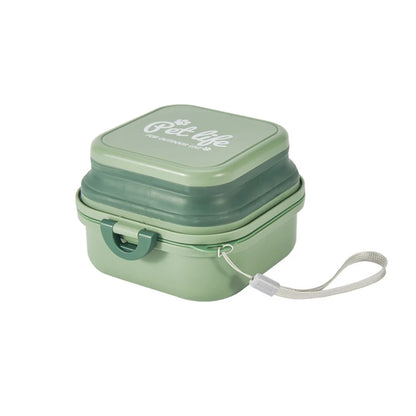 gamelle-pour-chien-pliable-verte