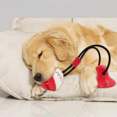 jouet-pour-chien-rouge-déstressant