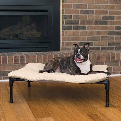 lit-de-camp-chien-orthopedique