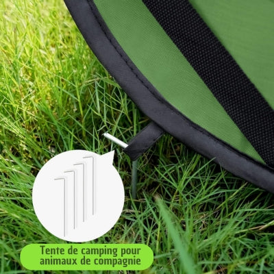 niche-pour-chien-pour-le-camping