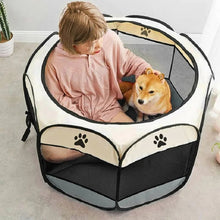 Charger l&#39;image dans la galerie, parc-pour-chien-pliable-voyage
