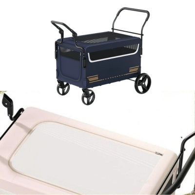 Poussette pour chien grande taille – Chariot robuste 80 kg