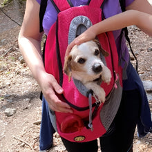 Charger l&#39;image dans la galerie, sac-a-dos-pour-chien-durable-rose
