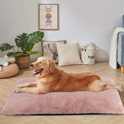 tapis-chien-rose-moelleux