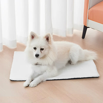 tapis-pour-chien-confortable-blanc