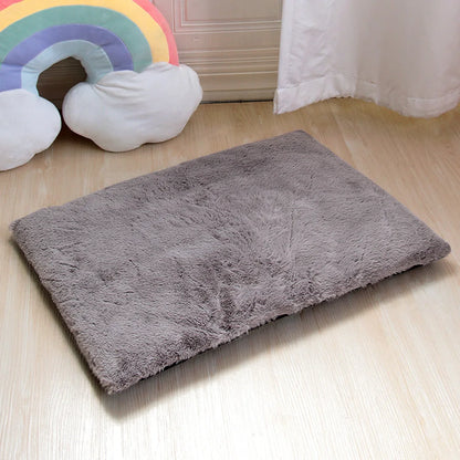 tapis-pour-chien-gris-doux
